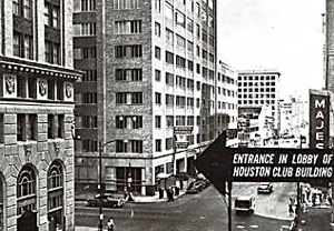 Houston Club Building Location