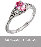 Morganite Rings